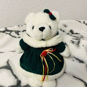 1992 VTG “Momma” Bear Plush from the K-Mart Christmas Bear Family Collection